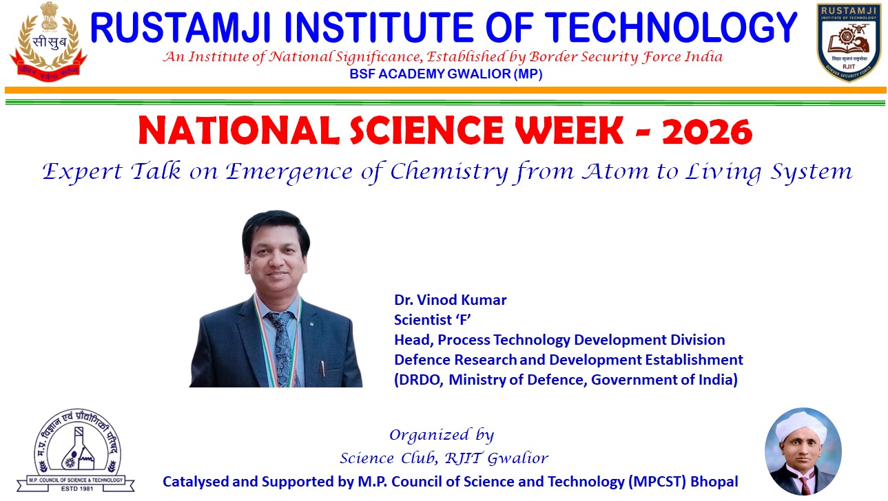 Expert Talk on 'Emergence of Chemistry from Atom to Living System'