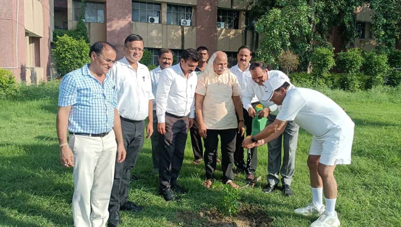 Plantation by Padma Shri Prof. H.C. Verma