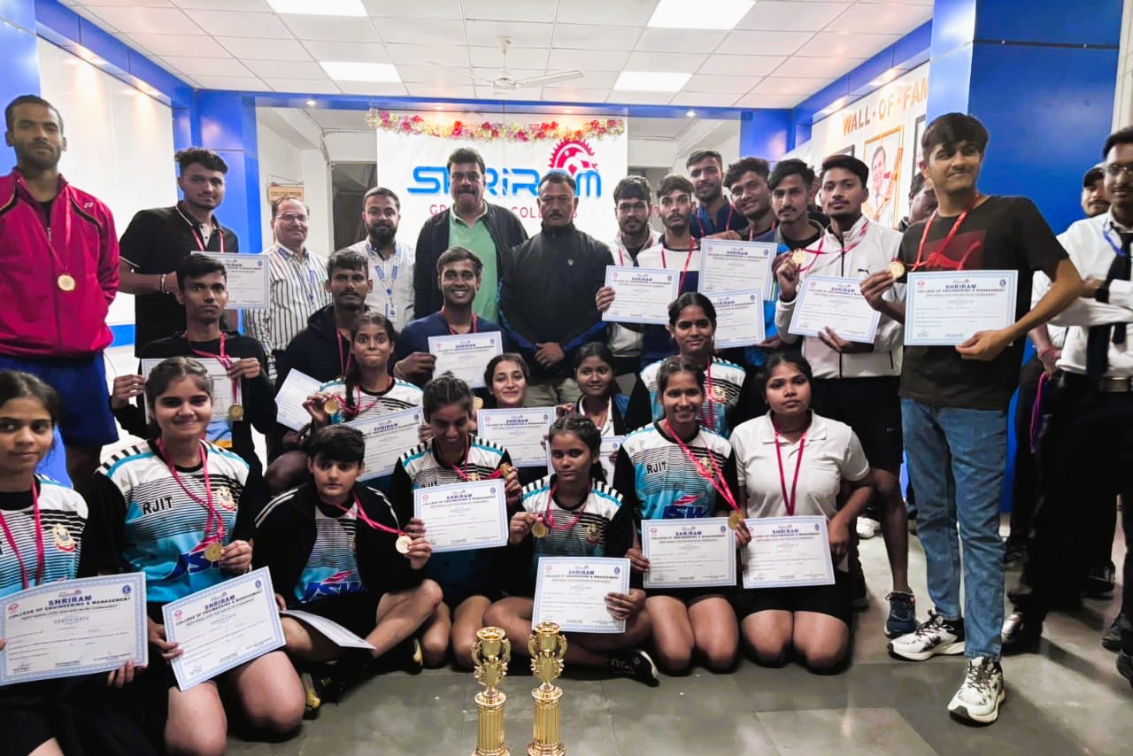 Celebrating RJIT Girls’ Kho-Kho Team: Nodal Level Champions"